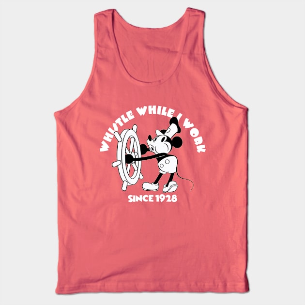 Whistle While I Work WH Tank Top by PopCultureShirts